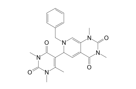 1,3-Dimethyl-7-(phenylmethyl)-6-(1,3,4-trimethyl-2,6-dioxo-5-pyrimidinyl)-6H-pyrido[3,4-d]pyrimidine-2,4-dione