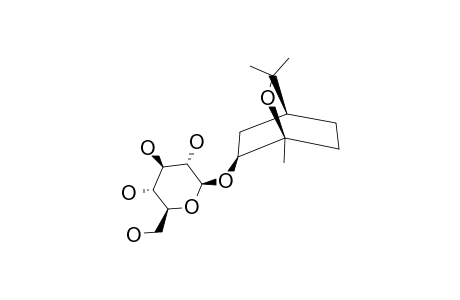 (1R,2S,4S)-2-HYDROXY-1,8-CINEOLE-BETA-D-GLUCOPYRANOSIDE