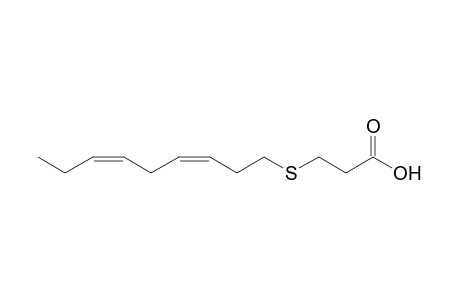 3-[(3Z,6Z)-nona-3,6-dienyl]sulfanylpropanoic acid