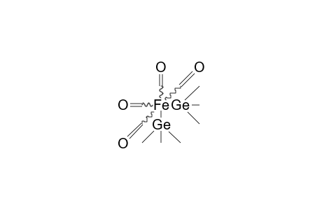 Tetracarbonyl-cis-bis(trimethyl-germyl)-iron