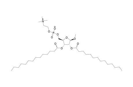 BIS-(2,3-MYRISTOYL)-1-METHOXY-5-(PHOSPHOCHOLINE)-RIBOSE