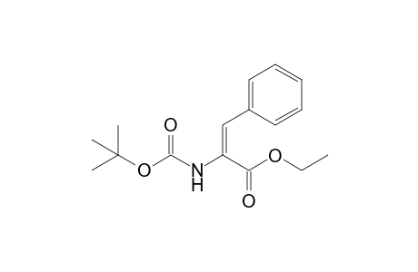 (E)-Ethyl 2-(tert-butoxycarbonylamino)-3-(phenyl)prop-2-enoate