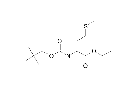 L-Methionine, N-neopentyloxycarbonyl-, ethyl ester