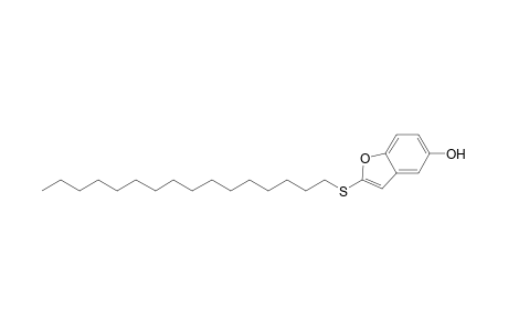 2-(cetylthio)benzofuran-5-ol