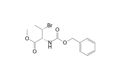 (2R,3S)-2-(benzyloxycarbonylamino)-3-bromo-butyric acid methyl ester