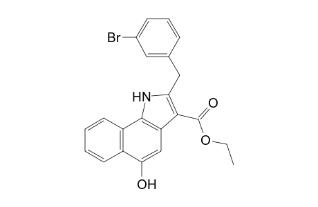 Ethyl 2-(3-Bromobenzyl)-5-hydroxy-1H-benzo[g]indole-3-carboxylate