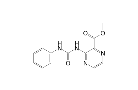 Methyl 2-(phenylcarbamoylamino)pyrazine-3-carboxylate