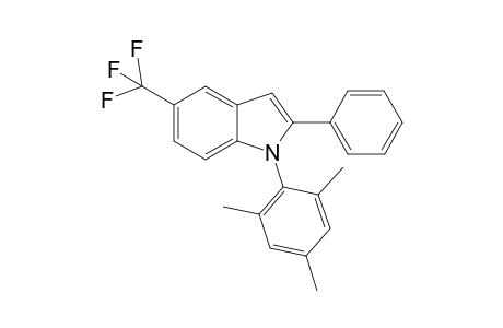 5-Trifluoromethyl-1-(2,4,6-trimethylphenyl-2-phenyl-1H-indole
