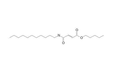 Fumaric acid, monoamide, N-undecyl-, pentyl ester