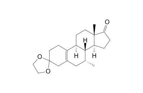 7.alpha.-Methyl-3,3-(ethylenedioxy)-5(10)-estren-17-one