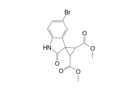 trans-2,3-Dihydrospiro[2,3-dicarbomethoxycyclopropane]-5'-bromo-1',3'-dihydroindol-2'-one