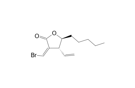 (3Z,4R,5S)-3-(bromanylmethylidene)-4-ethenyl-5-pentyl-oxolan-2-one