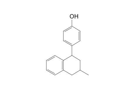 4-(3-Methyl-1,2,3,4-tetrahydro-1-naphthalenyl)phenol