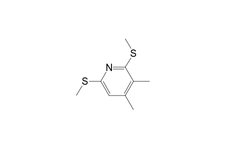 3,4-Dimethyl-2,6-bis(methylsulfanyl)pyridine