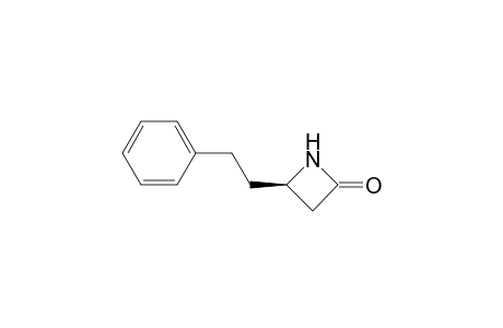 (4R)-4-(2-Phenylethyl)azetidin-2-one