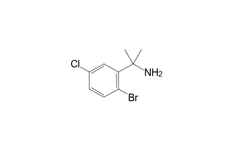 2-(2-Bromo-5-chlorophenyl)propan-2-amine