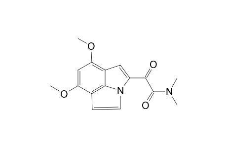 N,N-Dimethyl{6,8-dimethoxy-pyrrolo[3,2,1-hi]indol-2-yl}glyoxylamide
