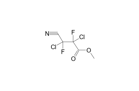 METHYL 2,3-DIFLUORO-2,3-DICHLORO-3-CYANOPROPANOATE