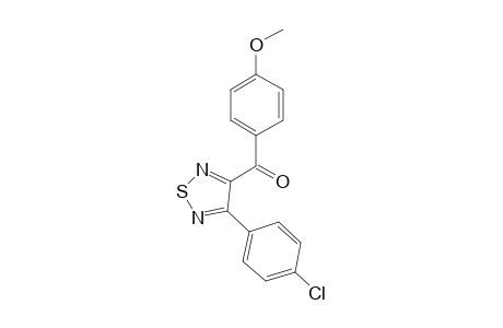 3-(4-Chlorophenyl)-4-(4-methoxybenzoyl)-1,2,5-thiadiazole