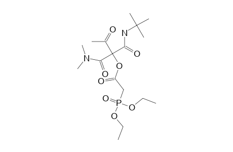 1-(TERT.-BUTYLAMINO)-2-(DIMETHYLCARBAMOYL)-1,3-DIOXO-BUTAN-2-YL-2-(DIETHOXYPHOSPHORYL)-ACETATE