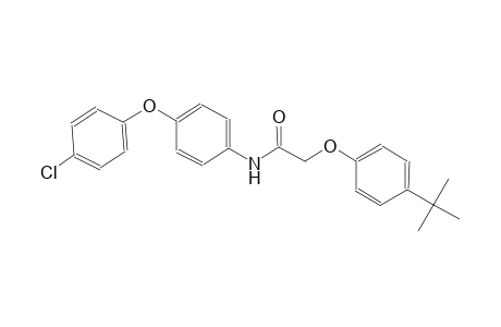 acetamide, N-[4-(4-chlorophenoxy)phenyl]-2-[4-(1,1-dimethylethyl)phenoxy]-