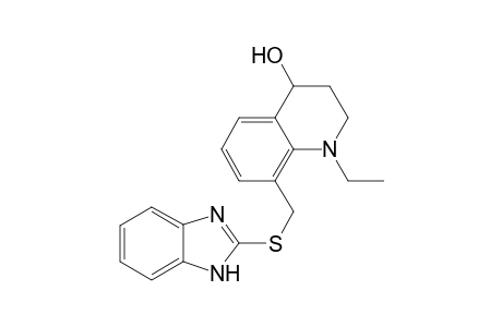 8-[(2-Benzimidazolyl)thiiomethyl]-1-ethyl-4-hydroxy-1,2,3,4-tetrahydroquinoline