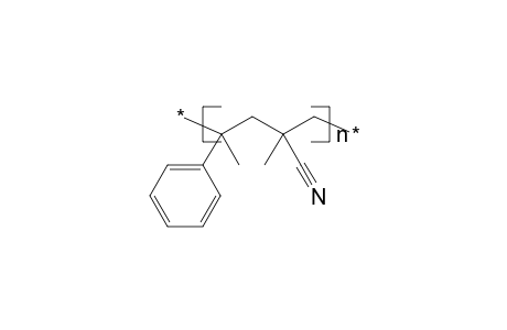 Poly(methacrylonitrile-co-alpha-methylstyrene)