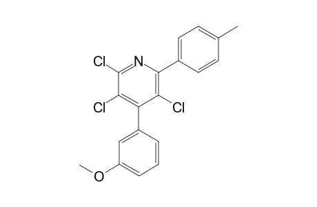 2,3,5-Trichloro-4-(3-methoxyphenyl)-6-p-tolylpyridine