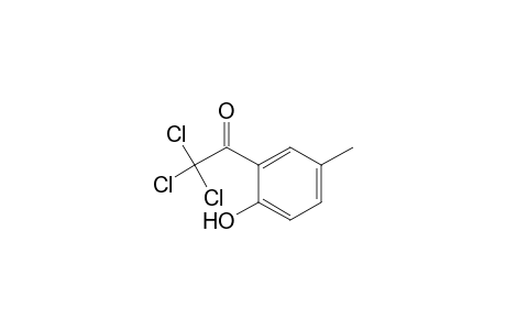 4-Methyl-2-(trichloroacetyl)phenol
