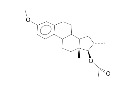 17B-ACETOXY-3-METHOXY-16A-METHYLHEXADEHYDROSTEROIDE