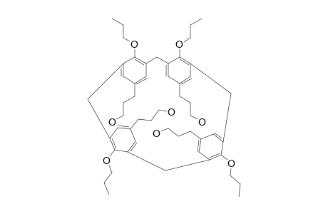 5,11,17,23-TETRAKIS-(3-HYDROXYPROPYL)-25,26,27,28-TETRAPROPOXY-CALIX-[4]-ARENE