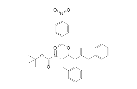 (1R)-3-Benzyl-1-{(1S)-1-[(tert-Butoxycarbonyl)amino]-2-phenylethyl}but-3-enyl 4-nitrobenzoate