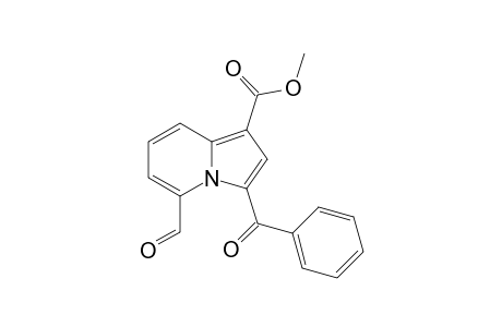 3-Benzoyl-1-(methoxycarbonyl)indolizine-5-carbaldehyde