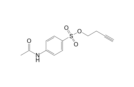 3-Butynyl 4-(acetamido)benzenesulfonate