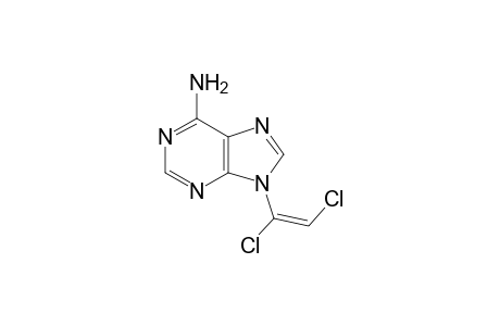 9-[(E)-1,2-bis(chloranyl)ethenyl]purin-6-amine