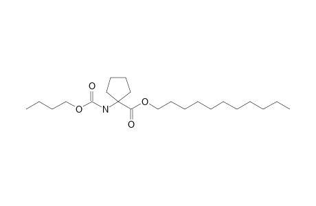 1-Aminocyclopentanecarboxylic acid, N-butoxycarbonyl-, undecyl ester