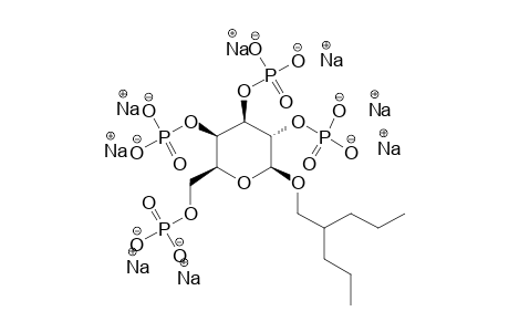 2-(PROPYL)-PENTYL-2,3,4,6-TETRAKISPHOSPHO-BETA-D-GALACTOPYRANOSIDE-OCTASODIUM-SALT
