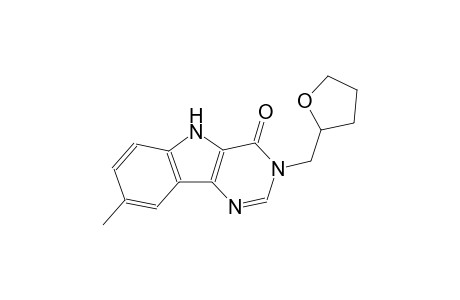 8-methyl-3-(tetrahydro-2-furanylmethyl)-3,5-dihydro-4H-pyrimido[5,4-b]indol-4-one