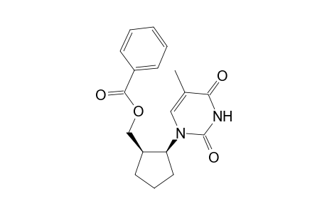 [(1R,2S)-2-(5-methyl-2,4-dioxo-pyrimidin-1-yl)cyclopentyl]methyl benzoate