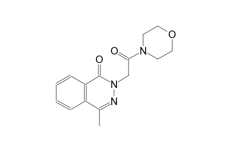 4-methyl-2-[2-(4-morpholinyl)-2-oxoethyl]-1(2H)-phthalazinone