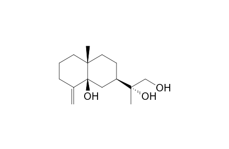 (2R)-2-[(2R,4aR,8aS)-4a-methyl-8-methylidene-8a-oxidanyl-2,3,4,5,6,7-hexahydro-1H-naphthalen-2-yl]propane-1,2-diol