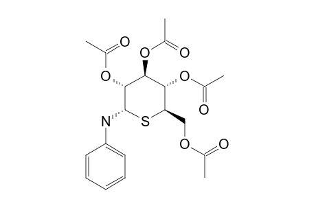 N-PHENYL-2,3,4,6-TETRA-O-ACETYL-ALPHA-5-THIO-D-GLUCOPYRANOSYLAMINE