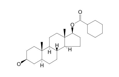 17.beta.-Cyclohexylcarbonyloxy-5.alpha.-androstan-3.beta.-ol