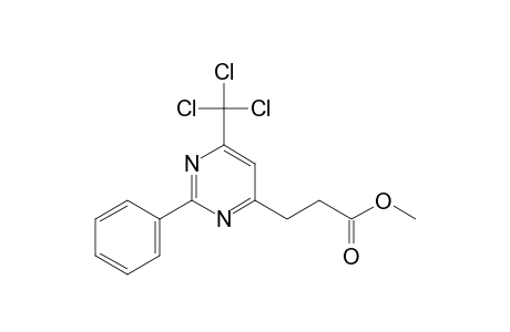 METHYL-3-(2-PHENYL-6-TRICHLOROMETHYL-PYRIMIDIN-4-YL)-PROPANOATE
