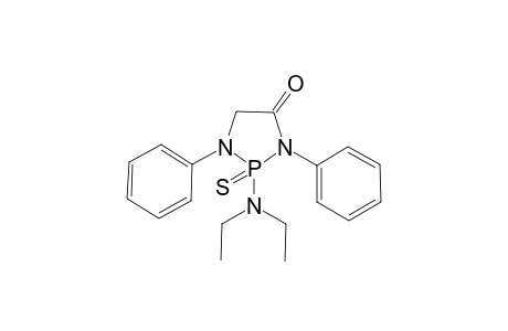 2-Diethylamino-1,3-diphenyl-2-thioxo-2lambda(5)-[1,3,2]diazaphospholidin-4-one