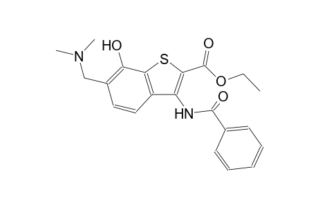 ethyl 3-(benzoylamino)-6-[(dimethylamino)methyl]-7-hydroxy-1-benzothiophene-2-carboxylate