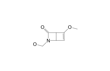 2-HYDROXYMETHYL-5-METHOXY-3-OXO-2-AZABICYCLO-[2.2.0]-HEX-5-ENE