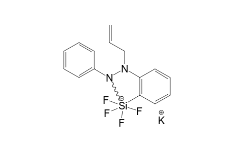 POTASSIUM-TETRAFLUORO-[2-(1-ALLYL-2-PHENYLHYDRAZINO)-PHENYL]-SILICATE,18-CROWN-6