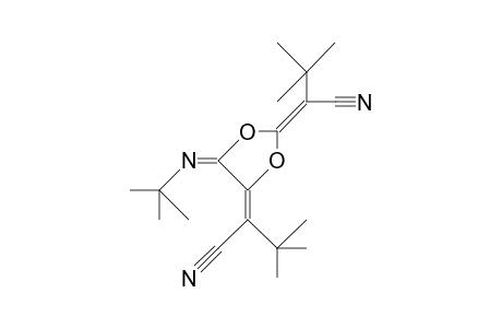 Butanenitrile, 2,2'-[5-[(1,1-dimethylethyl)imino]-1,3-dioxolane-2,4-diylidene]bis[3,3-dimethyl-