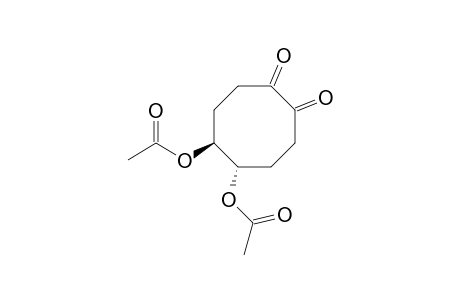 trans-5,6-Diacetoxycyclooctane-1,2-dione